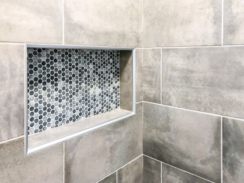Built-In Shower Niche